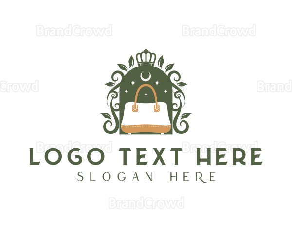 Floral Crown Bag Logo