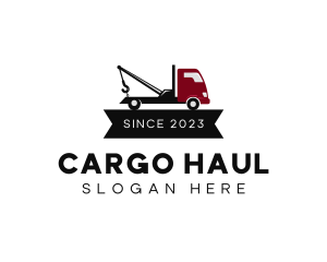 Truck Vehicle Mover logo design