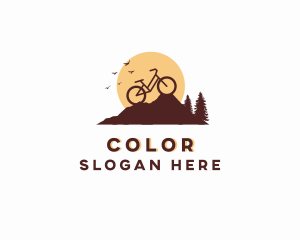 Emble - Outdoor Mountain Bicycle logo design