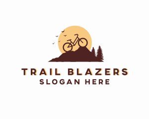 Outdoor Mountain Bicycle logo design