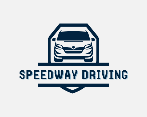 Driving - Driving Van Transportation logo design