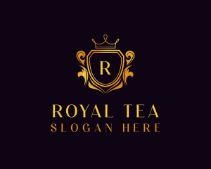 Royal Shield Hotel logo design