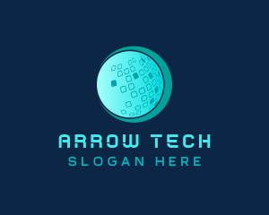 Global Tech Network logo design