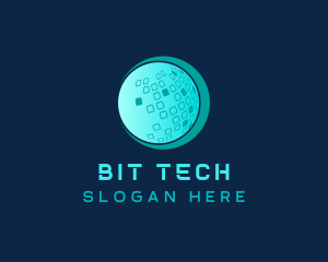 Global Tech Network logo design