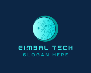 Global Tech Network logo design