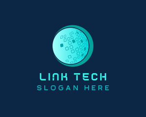 Connectivity - Global Tech Network logo design