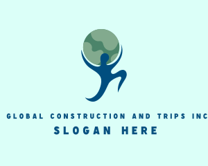Global Human Resources logo design