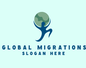 Global Human Resources logo design