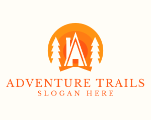 Nature Cabin Forest  logo design