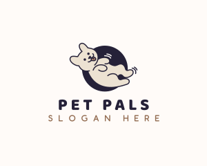 Playful Pet Dog logo design