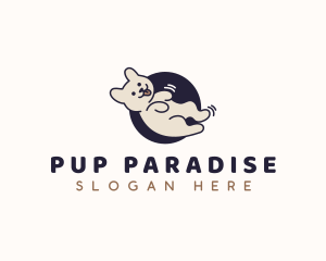 Playful Pet Dog logo design