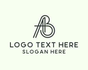 Letter Jr - Modern Elegant Business logo design