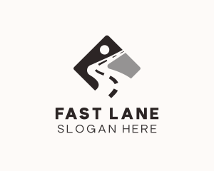 Highway - Pavement Highway Road logo design