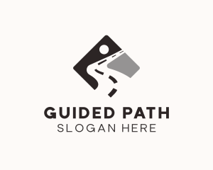 Pavement Highway Road Path logo design