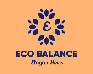 Natural Eco Leaves logo design