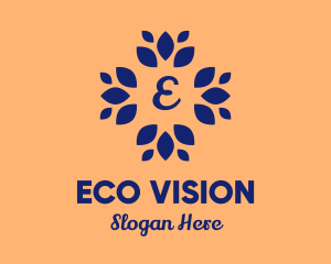 Natural Eco Leaves logo design