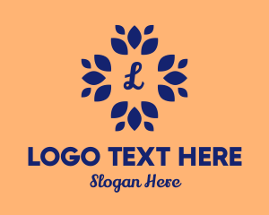 Pattern - Natural Eco Leaves logo design