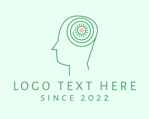 Psychotherapy - Human Healthy Mind logo design