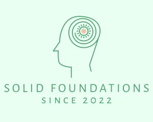 Psychotherapy - Human Healthy Mind logo design