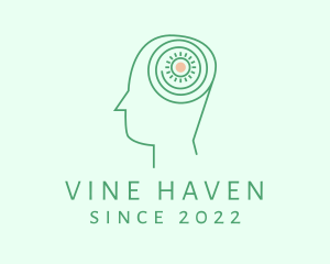 Human Healthy Mind logo design