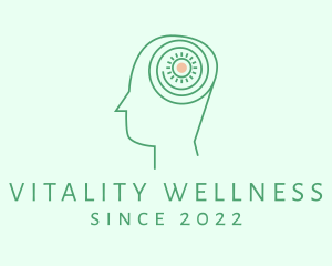 Human Healthy Mind logo design