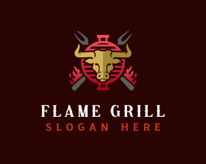 Grill - Fire Grill Steakhouse logo design