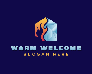 Fire Ice Thermal logo design