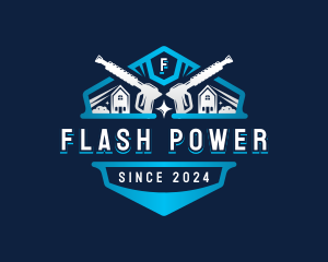 Power Washing Sanitation logo design