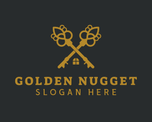 Golden Key Home logo design