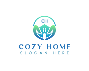 Home Hand Safety logo design