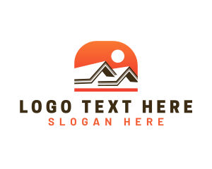 Contractor - Real Estate Roofing logo design