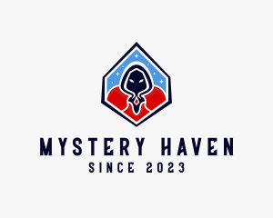 Mysterious Warlock Magician logo design