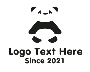 Toy - Minimalist Toy Panda logo design