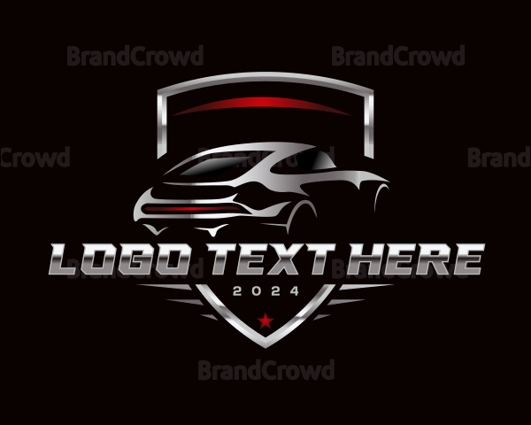 Automobile Car Racing Logo