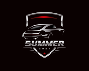 Automobile Car Racing Logo