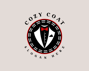 Coat - Tuxedo Ribbon Tie logo design