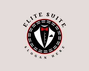 Tuxedo Ribbon Tie logo design