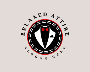 Tuxedo Ribbon Tie logo design