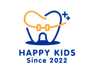 Kids Dental Braces  logo design