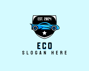 Sports Car - Car Care Vehicle logo design