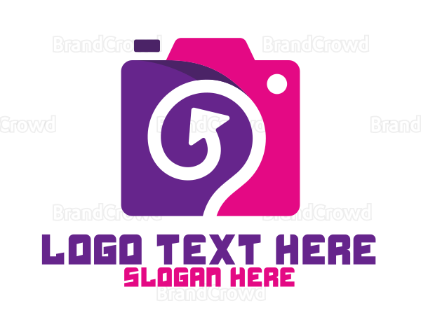 Pink & Purple Photography Logo