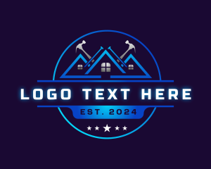 Attic - Hammer Renovation Carpentry logo design