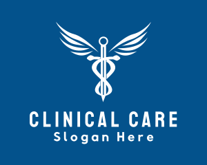 Medical Clinic Caduceus  logo design