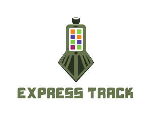 Train - Train Mobile Apps logo design