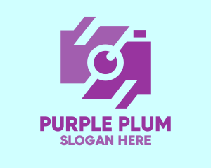 Purple - Purple Photographer Camera logo design