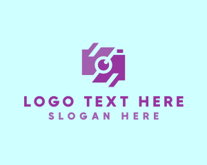 Picture - Purple Photographer Camera logo design