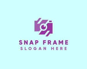 Picture - Purple Photographer Camera logo design