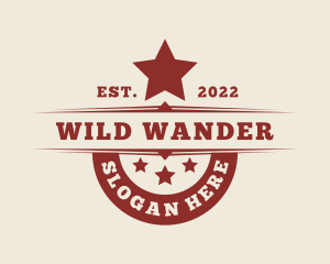 Western Rodeo Ranch Star logo design