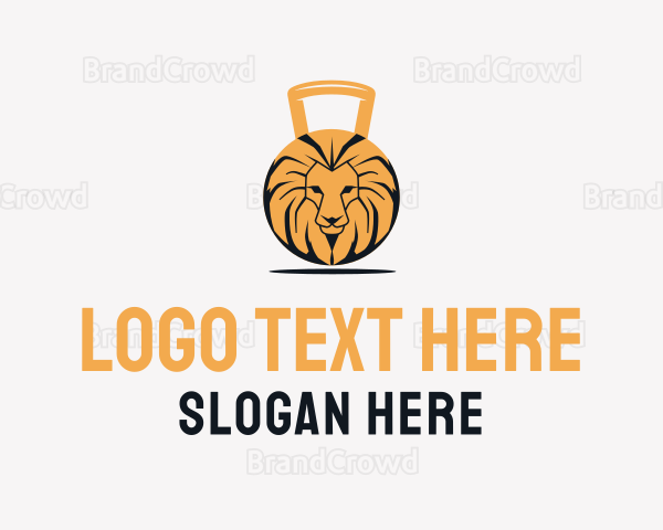Lion Fitness Weights Logo