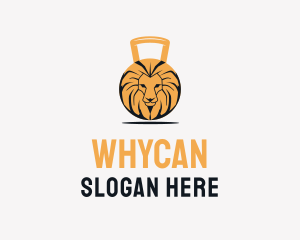 Bodybuilding - Lion Fitness Weights logo design